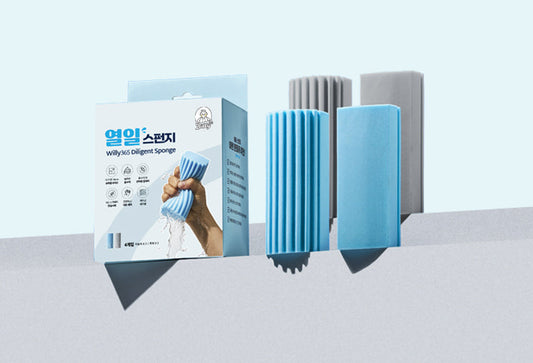Clean Faster: Willy’s Diligent Sponge