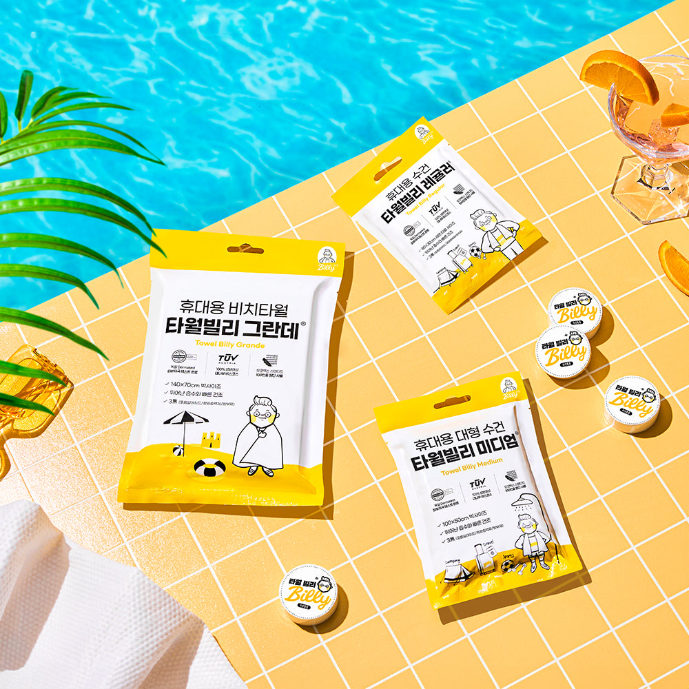 Billy365 Towel Billy Regular  (10pcs)